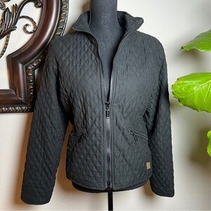 Barbour Women’s Black Diamond Quilted